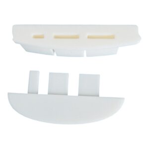 Bouchon à coller pour lame de volet roulant piscine, bouchon de remplacement pour réparation et maintien des lames.