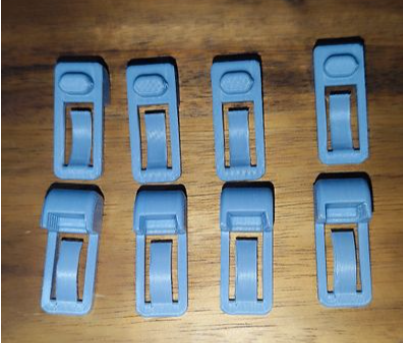 Lot de 8 taquets bouts ovale VW T6